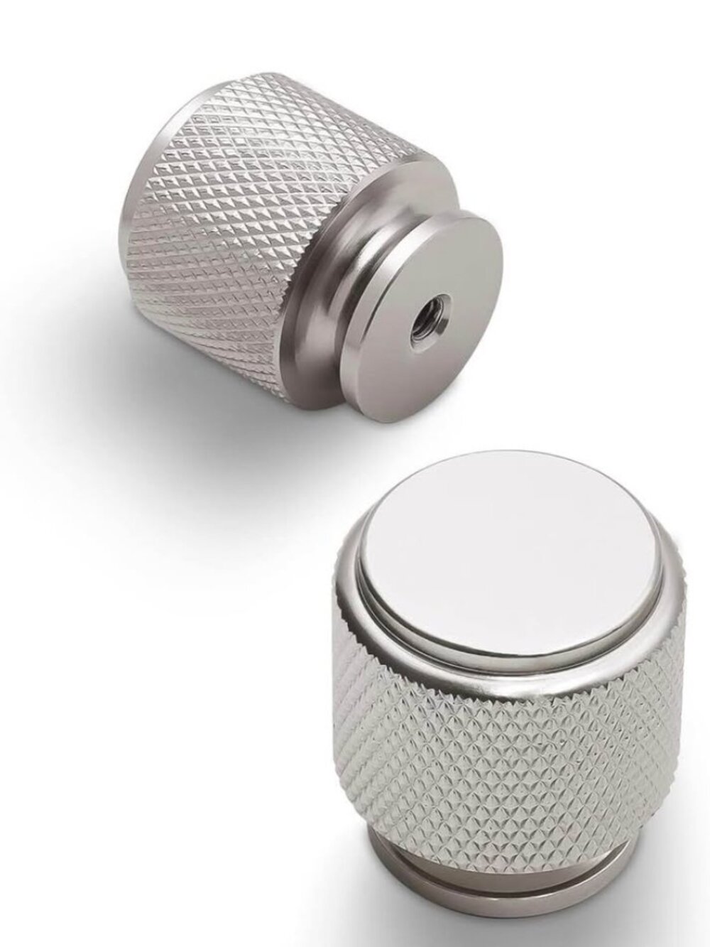 8pcs Kitchen Cabinet Knobs Brushed Satin Nickel Cabinet Pulls Sliver Drawer Knob